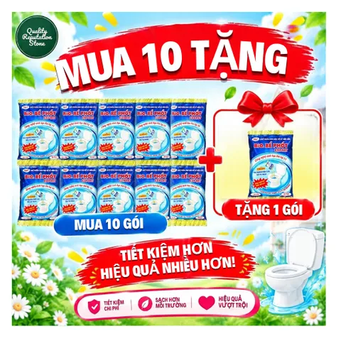Men Bio Bể Phốt Export 250g – Công Nghệ Thế Kỷ 21 Phân Hủy Chất Thải, Khử Mùi Hôi, Hạn Chế Tắc Nghẽn Hầm Cầu, Nhà Vệ Sin