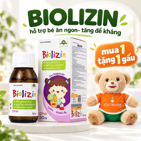 Kẽm hữu cơ Biolizin Aplicaps by clover 50ml 1 lọ