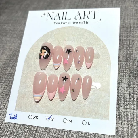 T22- nailbox thiết kế bé yuyi dễ thương