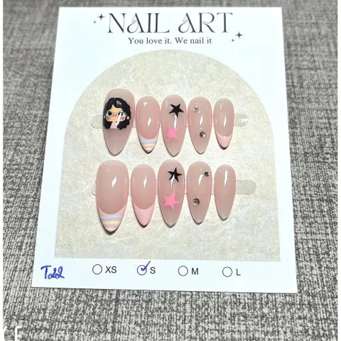 T22- nailbox thiết kế bé yuyi dễ thương
