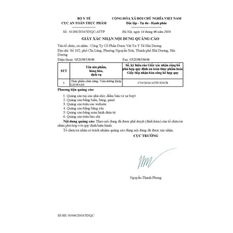 Viên dưỡng khớp LEOPASS HDPharma 90 viên bao phim hỗ trợ giảm triệu chứng viêm khớp