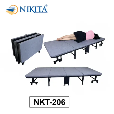 Giường Gấp 4 Khúc Có Đệm Nikita NKT – 206