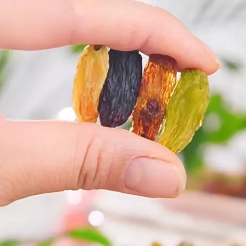 NHO KHÔ MIX ( NHO ĐEN, NHO XANH, NHO ĐỎ RUBY, NHO VÀNG) - XIMAFARM