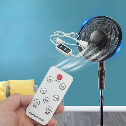 Bộ Chuyển Đổi Quạt Thường Thành Quạt Thông Minh Có Remote Điều Khiển Từ Xa – 3 Tốc Độ, Chế Độ Ngủ, Hẹn Giờ 2/4/8h