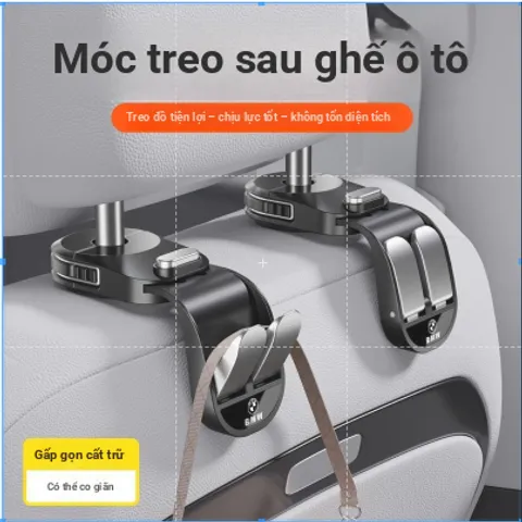 Có Thể Thu Vào Móc Xe Ô Tô Ghế Sau Móc Trước Phía Sau Móc Nhỏ Lưu Trữ Nội Thất Đồ Dùng Xe Hơi Thiết Thực
