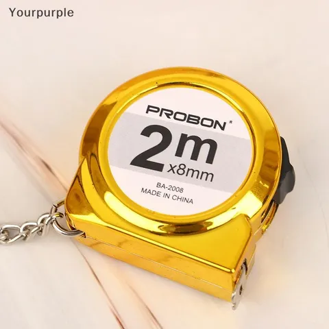 Thước Cuộn Mini Nhỏ Gọn  Di Động Thước Băng Di Động Móc Chìa Khóa Di Động 2 M Thước Băng Thép Gia Đình