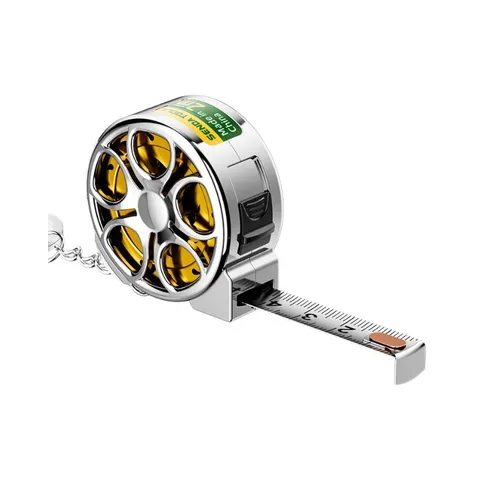 Thước băng Mini cầm tay (dài 2m) thước băng nhỏ cầm tay móc khóa gia đình nhỏ cầm tay thước thực tế cao cấp