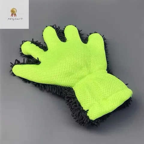 Găng Tay Rửa Xe Xỏ 5 Ngón San Hô Tạo Bọt Rửa Xe Ô Tô, Găng Tay Siêu Tạo Bọt, Chất Liệu Mềm Mịn Dễ Luồn Ngóc Ngách