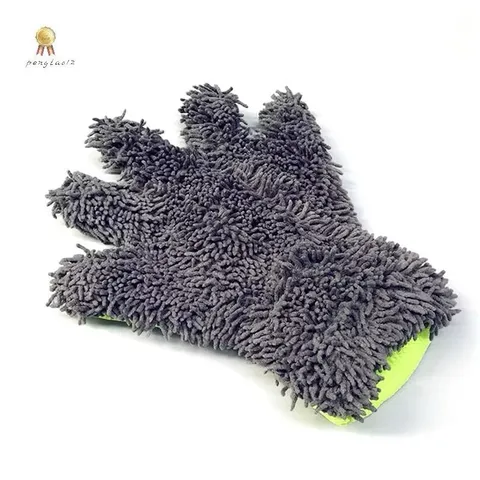 Găng Tay Rửa Xe Xỏ 5 Ngón San Hô Tạo Bọt Rửa Xe Ô Tô, Găng Tay Siêu Tạo Bọt, Chất Liệu Mềm Mịn Dễ Luồn Ngóc Ngách