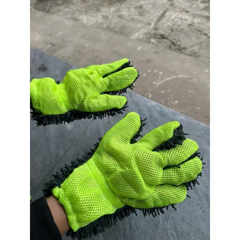 Găng Tay Rửa Xe Xỏ 5 Ngón San Hô Tạo Bọt Rửa Xe Ô Tô, Găng Tay Siêu Tạo Bọt, Chất Liệu Mềm Mịn Dễ Luồn Ngóc Ngách