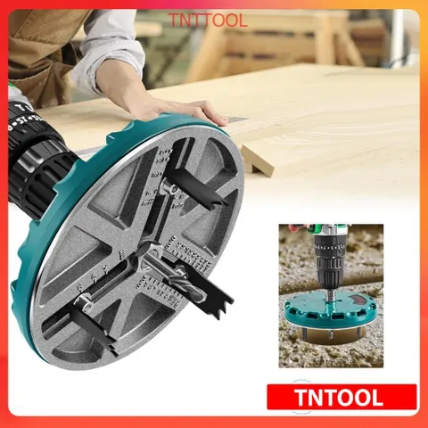 Dụng cụ khoét lỗ điều chỉnh 45-130mm chuyên dụng khoét lỗ gỗ ,khoét lỗ thạch cao,khoét lỗ nhựa