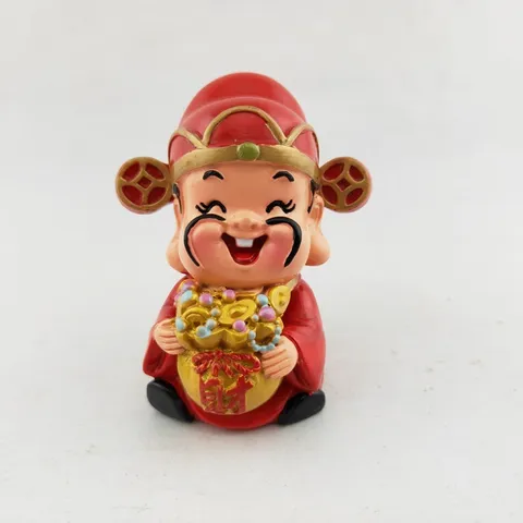 Thần Tài Kết Hợp Cây Tài Lộc Thu hút Tài Lộc Để Ô Tô Bàn Làm Việc Cửa Hàng Phòng hách