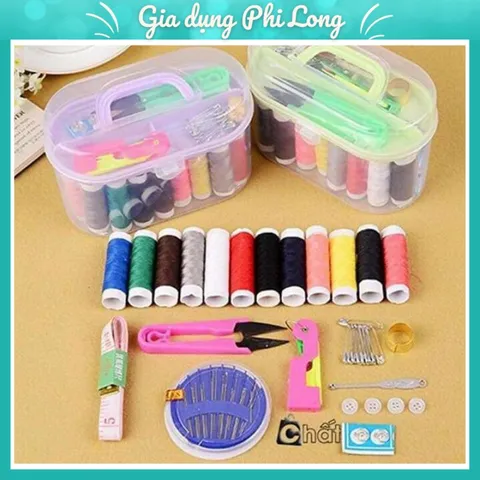 Hộp Kim Chỉ Đa Năng Thiết Kế Hộ Đựng Nhỏ Gọn, Thông Minh