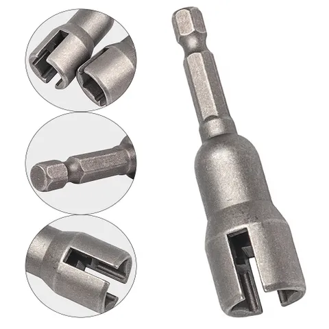 Cờ lê ổ cắm bu lông bướm 6.35mm Bộ chuyển đổi dụng cụ điện chuôi lục giác hình chữ U