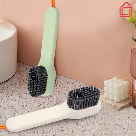 Bàn Chải Chà Giày Có Khoang Chứa Xà Phòng, Bàn Chải Vệ Sinh Chà Đồ Siêu Sạch Có Thể Treo Tường Tiện Lợi