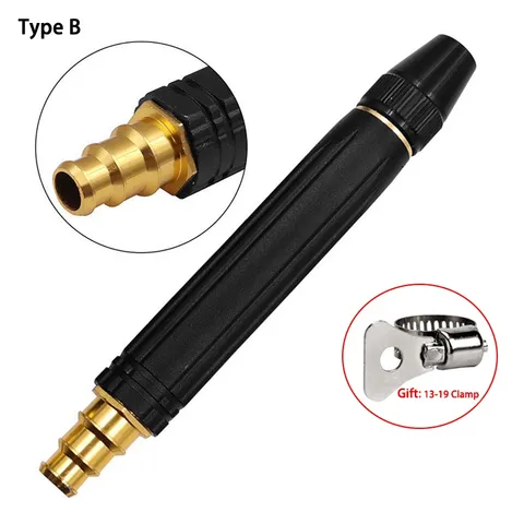 Đầu Vòi Xịt Tăng Áp Tuói Cây, Rửa Xe Cực Mạnh. Vòi Phun Áp Suất Cao Đa Chức Năng