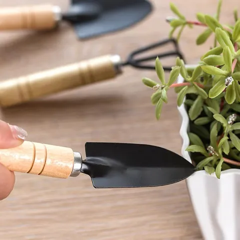 Bộ 3 Món Dụng Cụ Làm Vườn To (Xẻng Làm Vườn - Xới Đất - Cào Đất)
