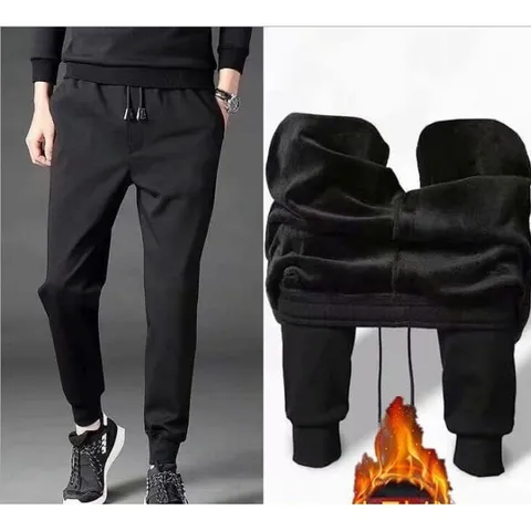 Quần nỉ lót lông nam siêu ấm chống chọi đại hàn dáng Jogger thể thao chất dày dặn co dãn tốt mã 801