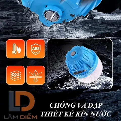 Bóng Đèn Tích Điện 300w Sạc Type C Có Hít Nam Châm Và Móc Treo 3 Pin Dung Lượng Cao