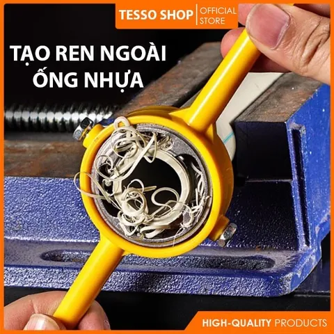 Bộ Tạo Khớp Nối Ren Cho Ống Nước, Bộ Tạo Ren Ống Nhựa Chuyên Dụng Giúp Sửa Chữa, Lắp Ráp Dễ Dàng, Sét 6 Món