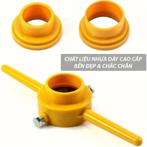 Bộ Tạo Khớp Nối Ren Cho Ống Nước, Bộ Tạo Ren Ống Nhựa Chuyên Dụng Giúp Sửa Chữa, Lắp Ráp Dễ Dàng, Sét 6 Món