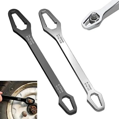 S50 Sờ lê Torx đa năng Độ dày Tự thắt chặt Bảng cờ lê có thể điều chỉnh Hai đầu Torx Sờ lê  EH610