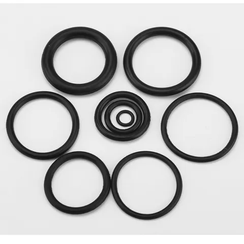 .Hộp 400 gioăng cao su và 200 ron cao su chất lượng thay thế băng tan, ron chỉ cao su 24 size chịu dầu, nhiệt độ cao 033