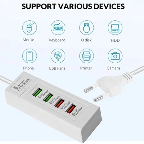 Ổ Cắm 4 Cổng Sạc Đa Năng – Tiện Lợi và Hiệu Quả Cho Mọi Thiết Bị Điện Tử