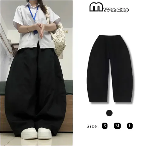 [DEAL MỞ BÁN] Quần Kaki Ống Cong Nam Nữ 3 Màu, Cạp Chun Co Giãn Đứng Form, Quần Dáng Basic