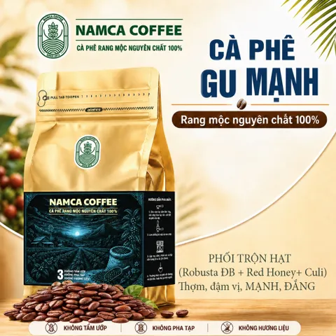 (1 Kg) CÀ PHÊ GU MẠNH - Rang Mộc Nguyên Chất 100%. (Đã bao gồm 8% VAT) 899241