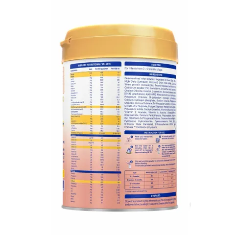 Sữa Bột Metacare Colos Lactoferrin Plus 0+, 1+, 2+ Lon 800g Cho Bé