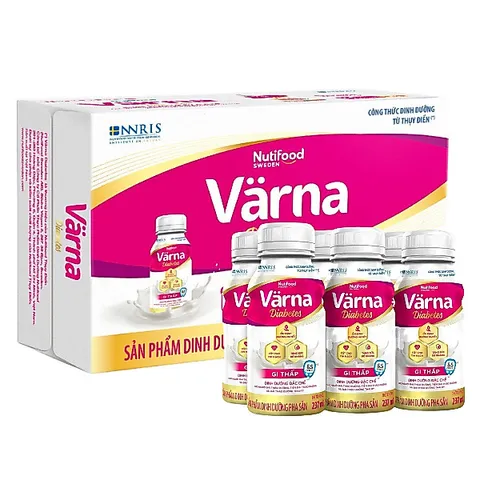 Lốc 6 Chai Sữa Bột Pha Sẵn Varna Complete, Diabetes, Colostrum 237ml - Dinh dưỡng toàn diện cho người lớn