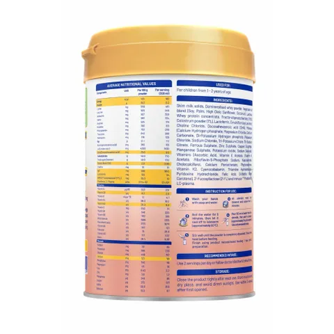 Sữa Bột Metacare Colos Lactoferrin Plus Lon 800g – Tăng Đề Kháng, Hấp Thu Tốt, Cho Bé