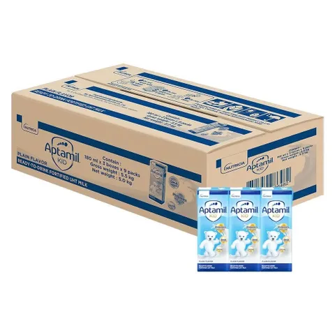 Sữa Công Thức Pha Sẵn Aptamil KID và Aptamil SUPER GOLD KID Hộp 110ml, 180ml