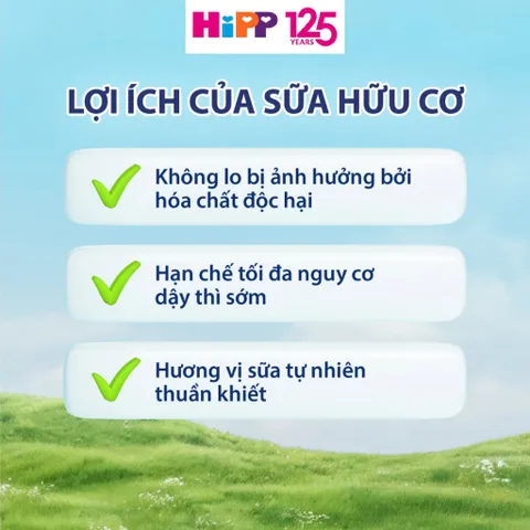 [COMBO 2 LON] (TEM VẠN AN) - Sữa Bột Công Thức HIPP Organic Combiotic Số 1,2,3,4 Lon 800g - Tiêu Hóa