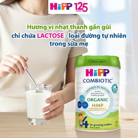 [COMBO 2 LON] (TEM VẠN AN) - Sữa Bột Công Thức HIPP Organic Combiotic Số 1,2,3,4 Lon 800g - Tiêu Hóa