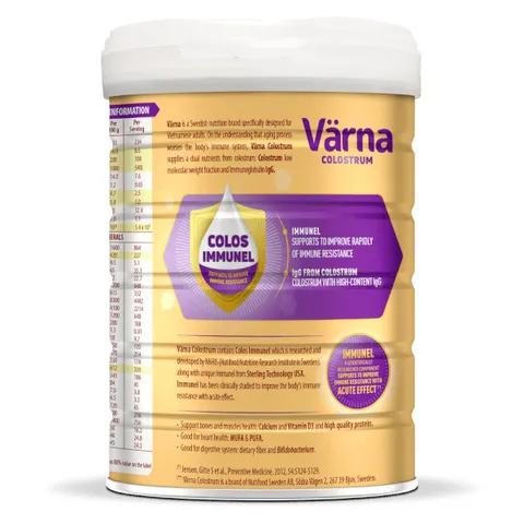 [CHÍNH HÃNG] Sữa bột Varna Colostrum lon 850g - tăng đề kháng bổ sung đầy đủ dinh dưỡng cho người lớn