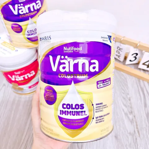 [CHÍNH HÃNG] Sữa bột Varna Colostrum lon 850g - tăng đề kháng bổ sung đầy đủ dinh dưỡng cho người lớn