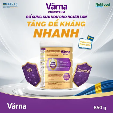 [Combo 2 Lon] Sữa bột Varna Colostrum Lon 850g,  tăng đề kháng bổ sung đầy đủ dinh dưỡng