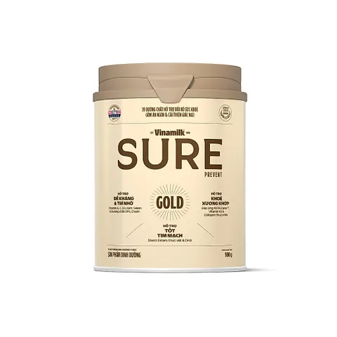 Sữa bột cho người lớn tuổi Vinamilk Sure Prevent , Sure Diacerna Lon 900g