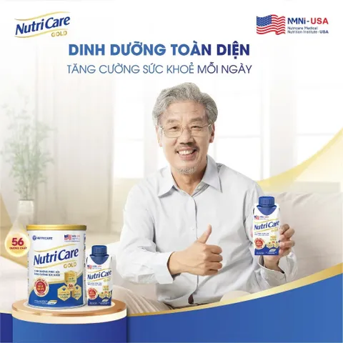 Combo 6 Hộp dùng thử Sữa Pha Sẵn NUTRICARE GOLD 200ML - Giúp Ngủ Ngon Hỗ Trợ Tim Mạch Cơ Xương Khớp Dễ Hấp Thụ Tiêu Hoá