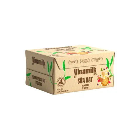 Thùng 24 Hộp Sữa 9 loại hạt Vinamilk Super Nut 180ml ít đường