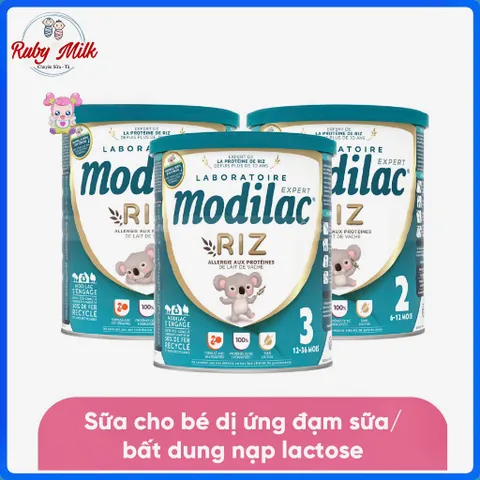 Sữa Modilac Expert Riz Lon 800g - Dành Riêng Cho Bé Dị Ứng Đạm Bò