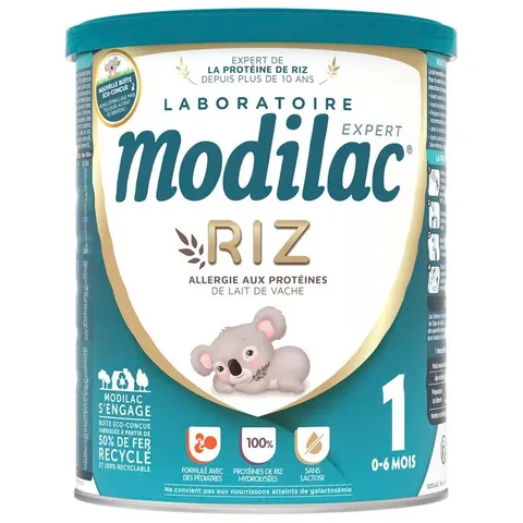 Sữa Modilac Expert Riz Lon 800g - Dành Riêng Cho Bé Dị Ứng Đạm Bò