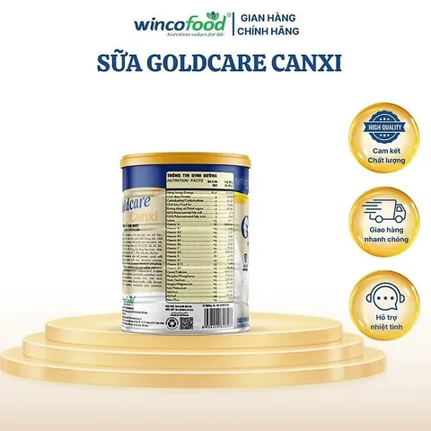 Combo 2 Lon Sữa Bột Wincofood Goldcare Canxi lon 850g