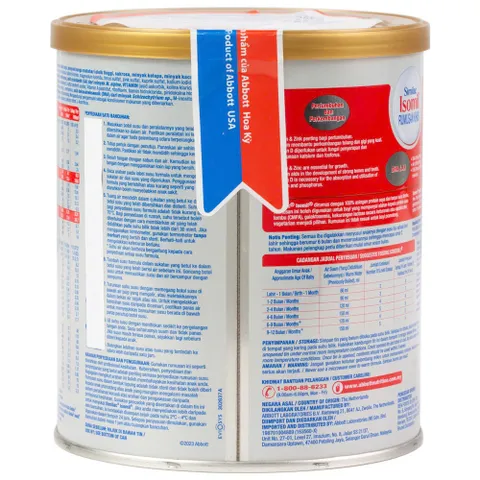 Sữa Bột Similac Isomil Plus 1-10 Lon 400g cho bé Dị ứng đạm bò (Cho bé 1-10 Tuổi) 899656