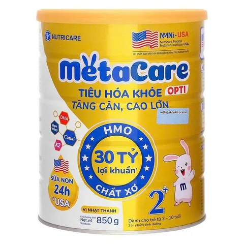 Sữa Bột Metacare Opti Vàng Lon 800g - Đủ Số Cho Bé