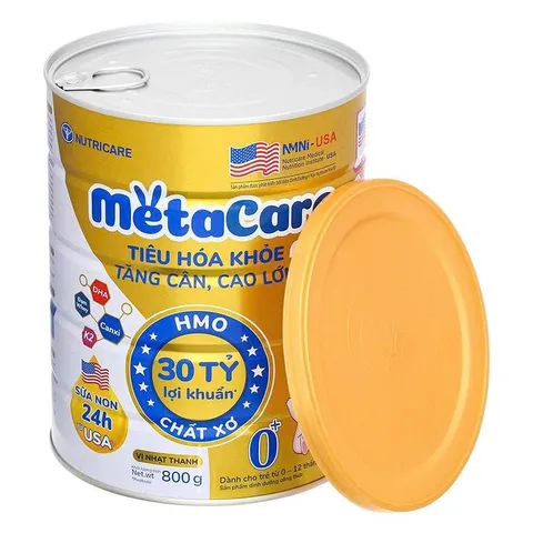 Sữa Bột Metacare Opti Vàng Lon 800g - Đủ Số Cho Bé