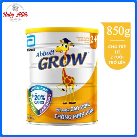 Sữa Abbott Grow 2+ lon 800g (Cho bé trên 2 tuổi)