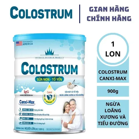 SỮA BỘT COLOSTRUM CANXI MAX LON 900G - SỮA NON TỔ YẾN